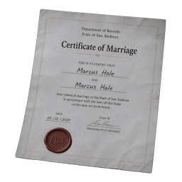 Filled certificate